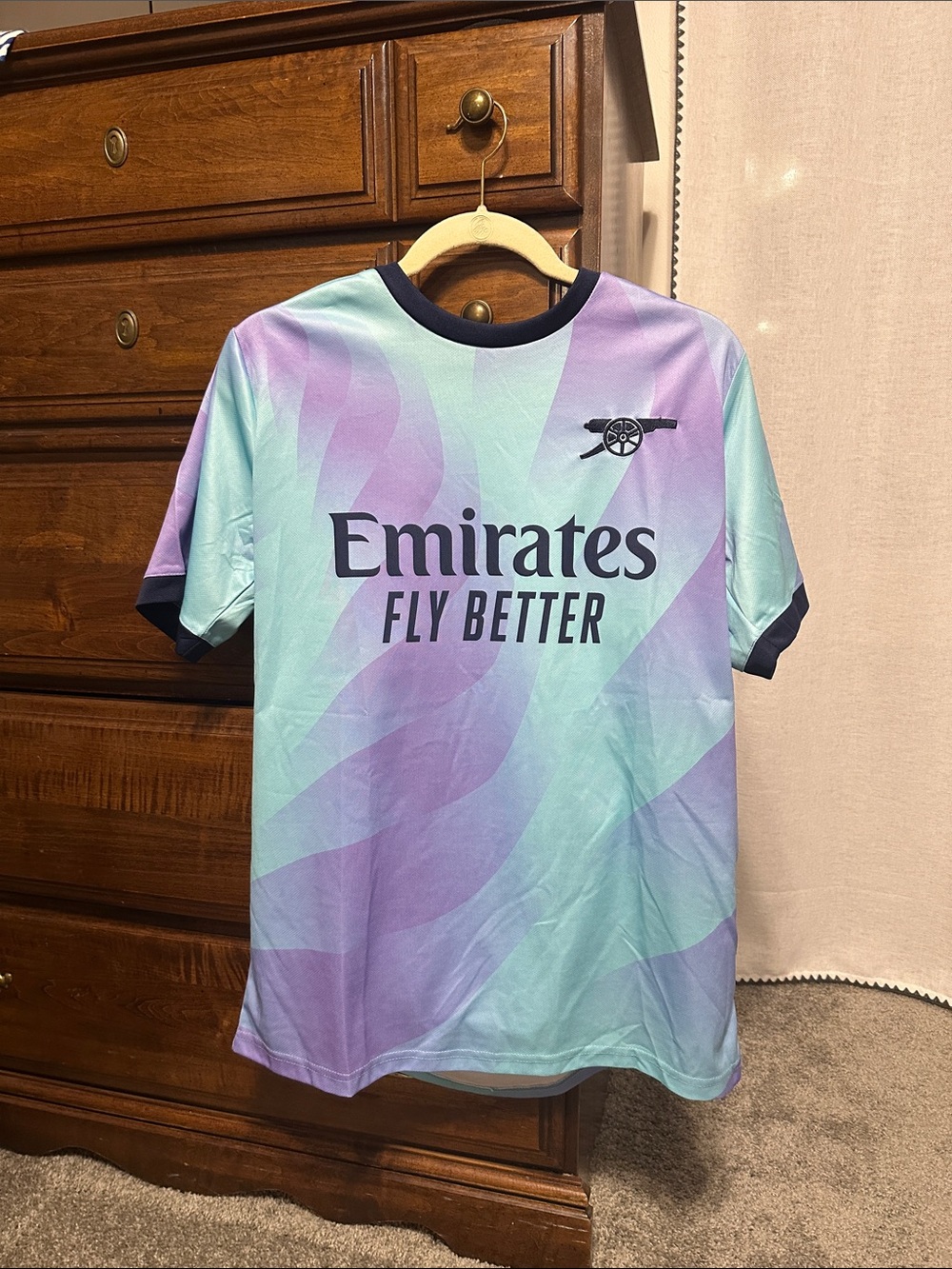Arsenal Northern Lights Jersey - Aqua & Purple